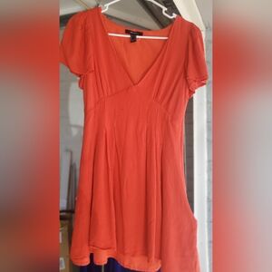 Women's Orange/Red Dress